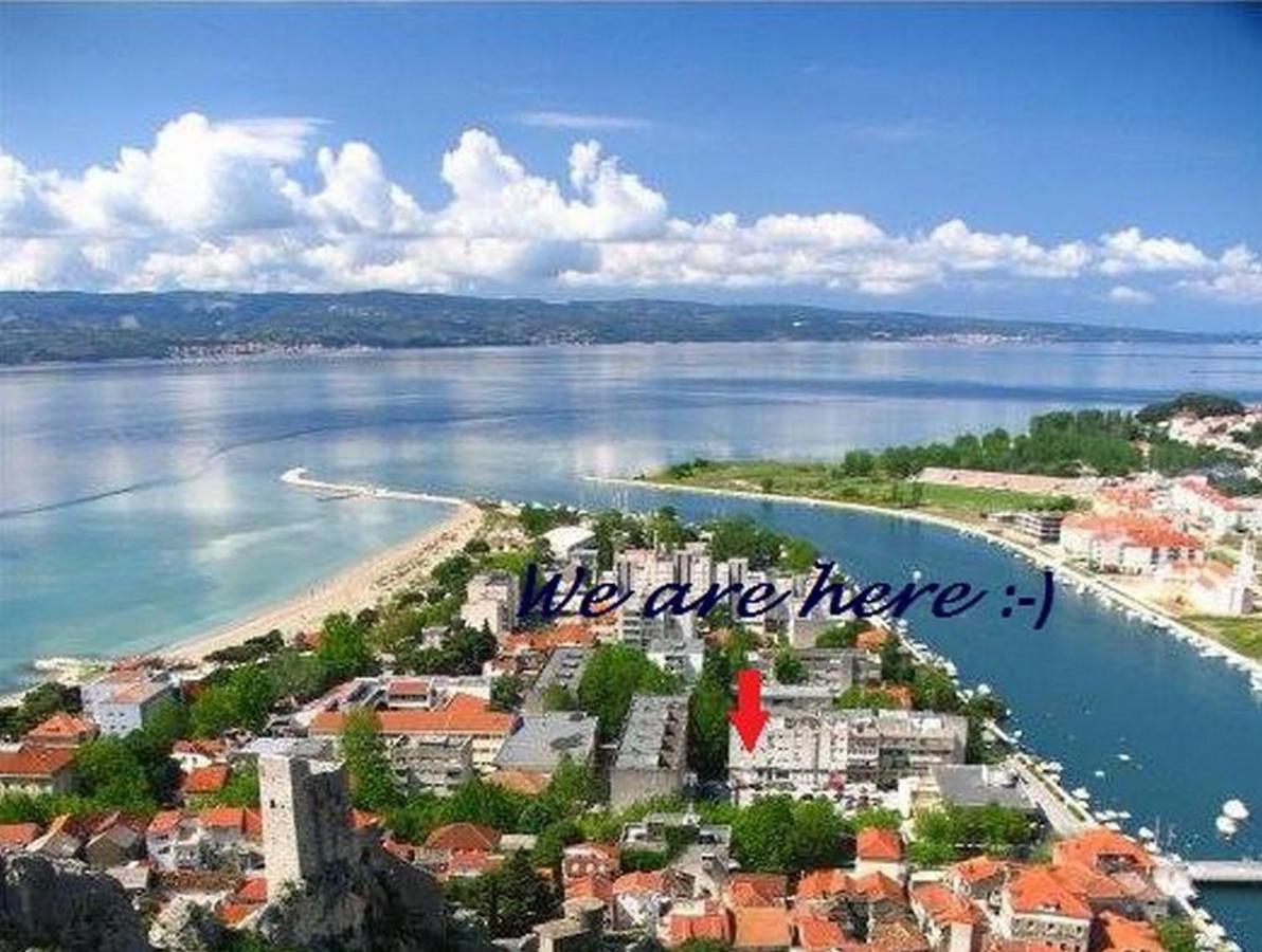 Apartment Vicko Omiš Eksteriør bilde