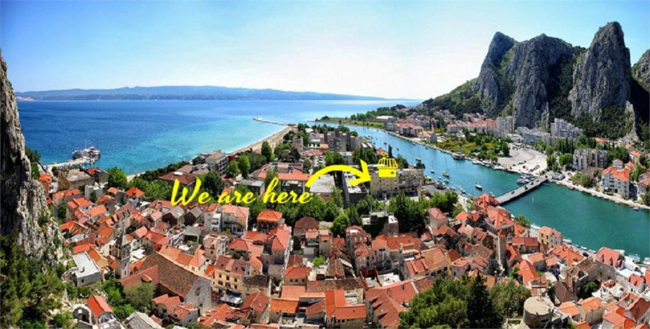 Apartment Vicko Omiš Eksteriør bilde